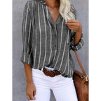 Karissa - Bluzka w paski casual