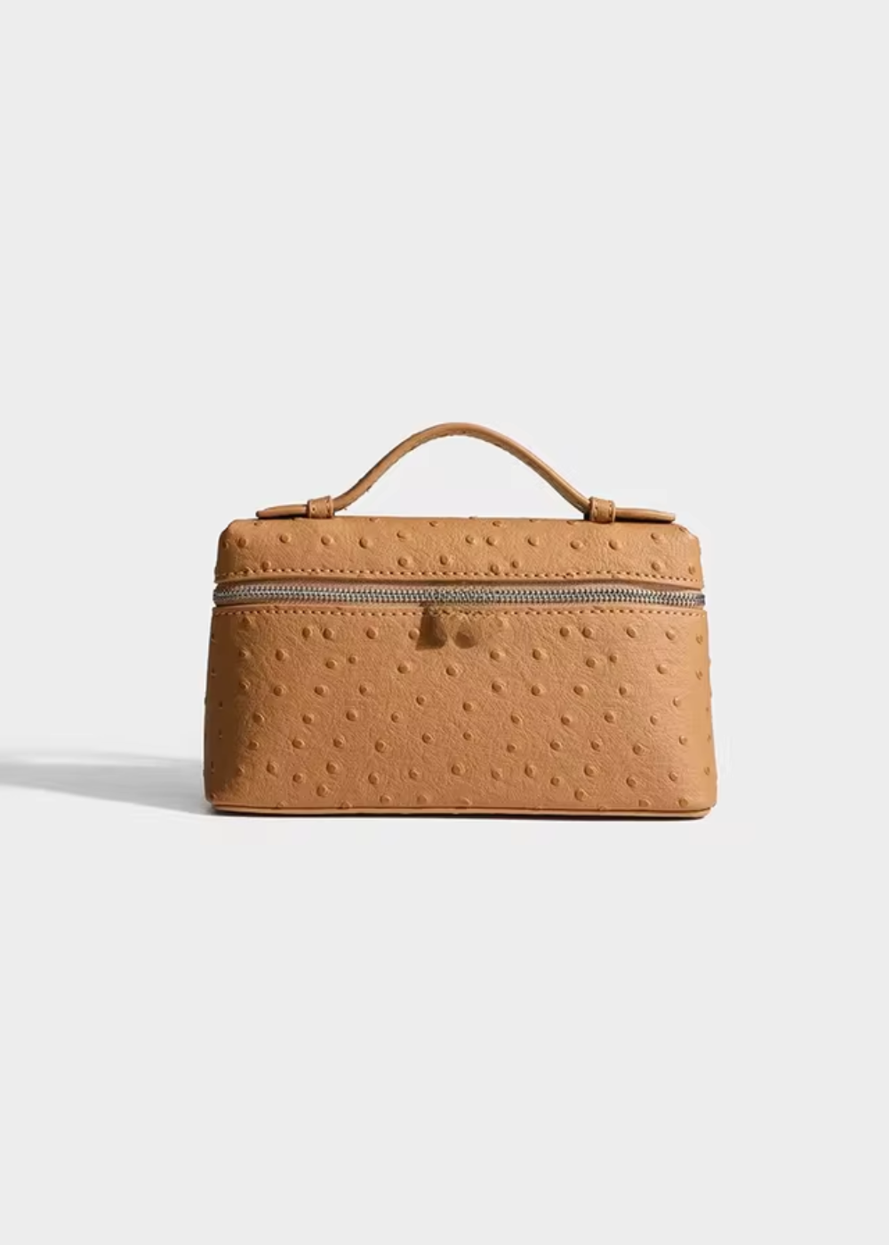 Isabella - Ostrich-Leather Sling Clutch