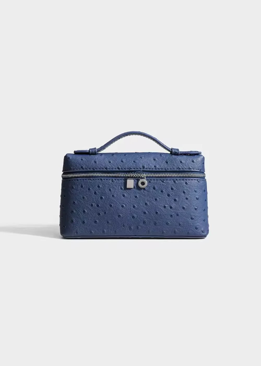 Isabella - Ostrich-Leather Sling Clutch