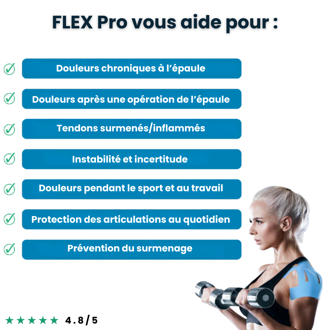 FLEX Pro - Bandes pour épaules
