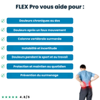 FLEX Pro - Bandes pour le dos