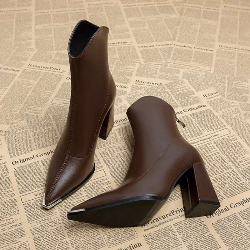 Hope — Chrome-Toe Chelsea Boots