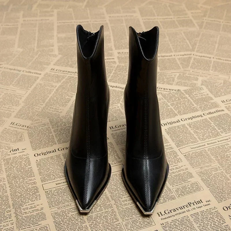 Hope — Chrome-Toe Chelsea Boots