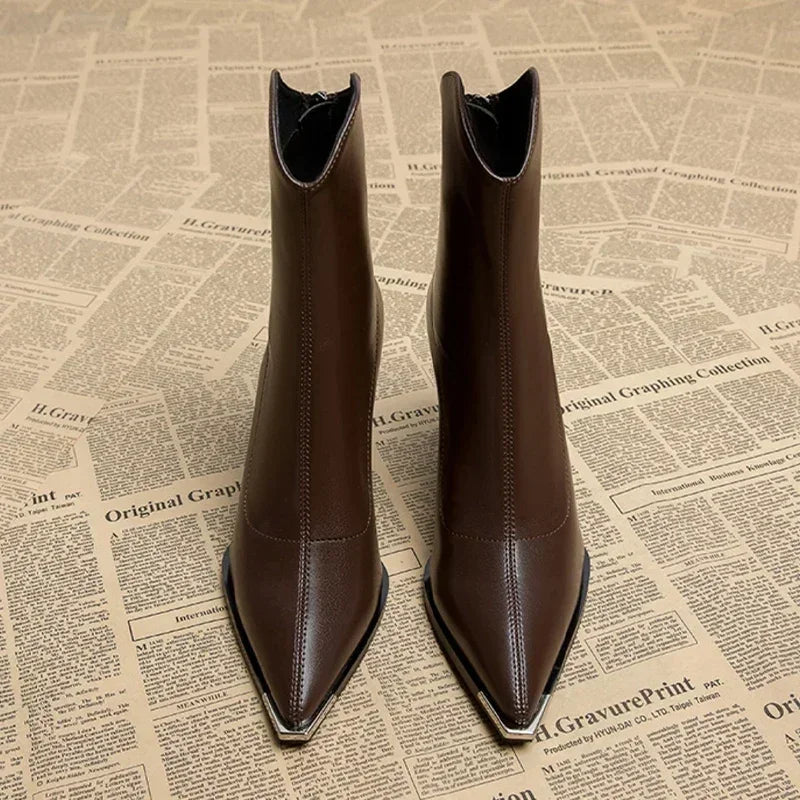 Hope — Chrome-Toe Chelsea Boots