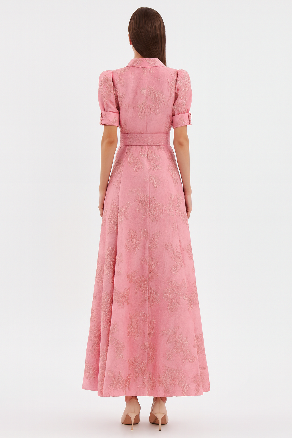 Madeline - Dress with Short Puff Sleeves