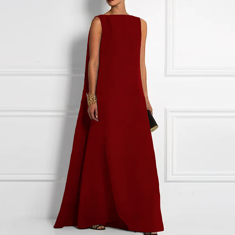 Honey - Women's Sleeveless A-Line Evening Dress