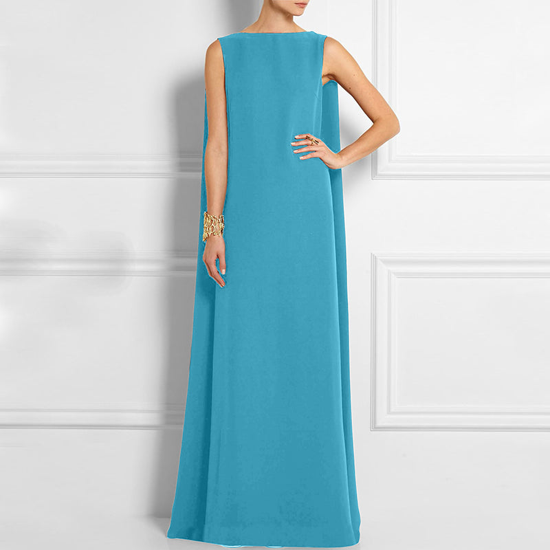 Honey - Women's Sleeveless A-Line Evening Dress