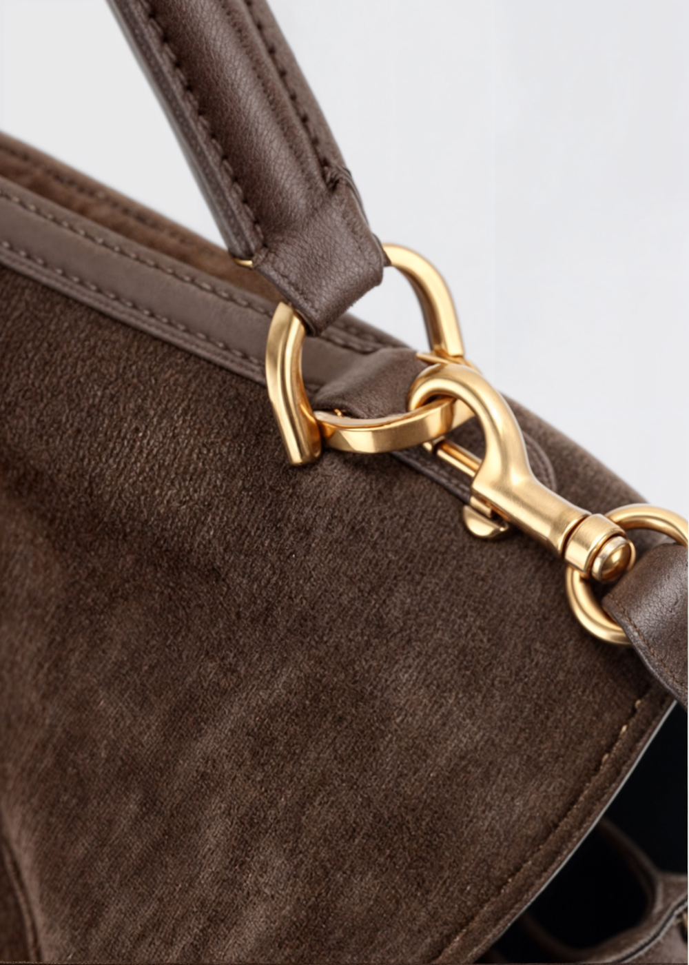 Margot - Suede Tote PM