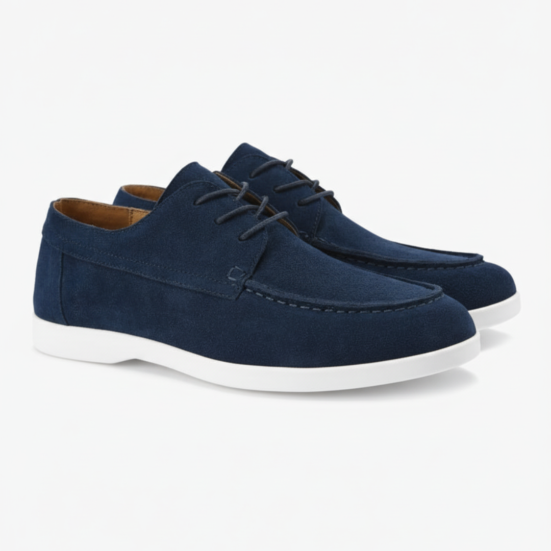 Premium Suede Lace-Up Shoes