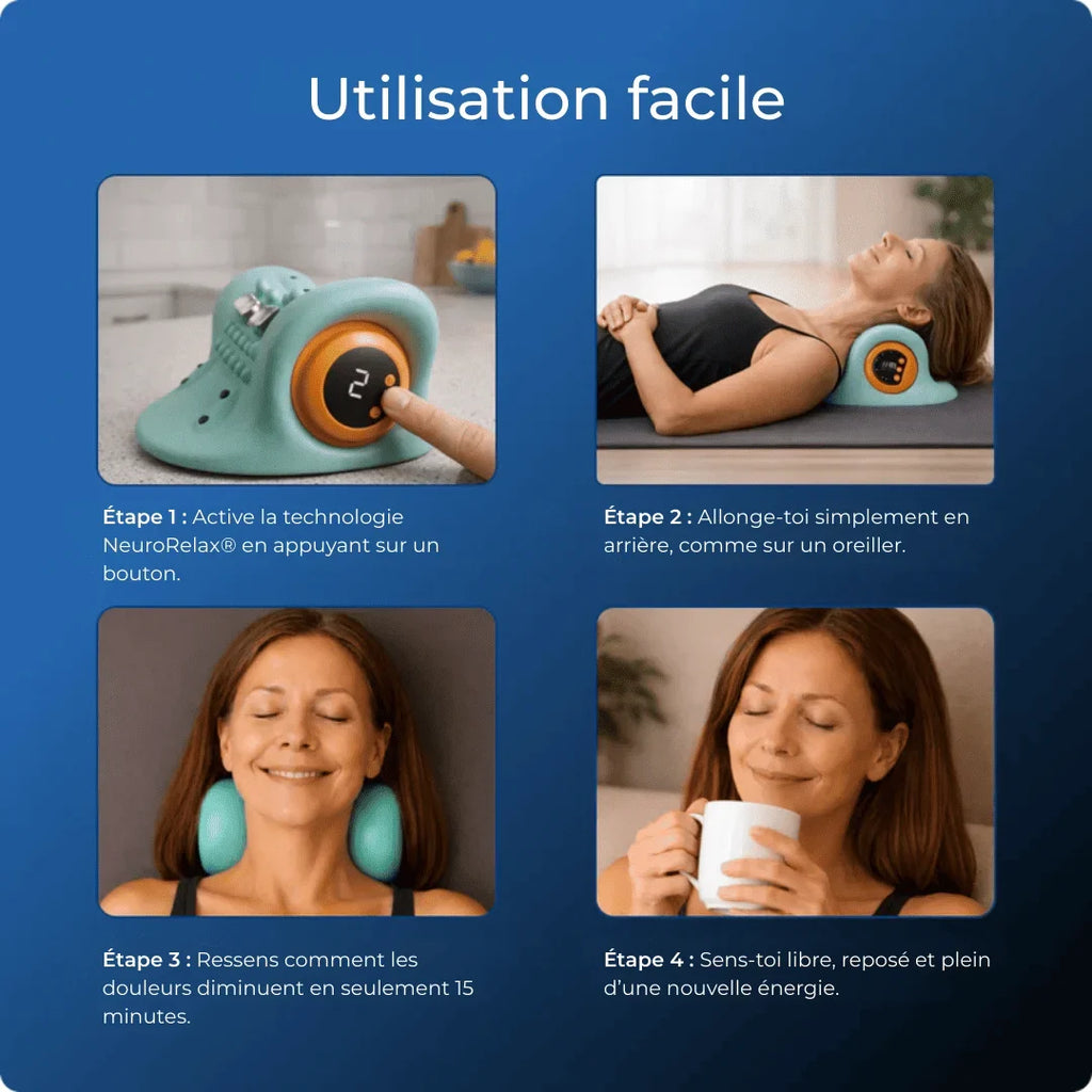 NeckVibe™ – Masseur 5-en-1