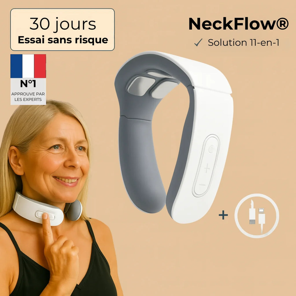 NeckFlow – Solution Cervicale 11-en-1