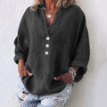 Evangeline — Stylish Linen Blouse