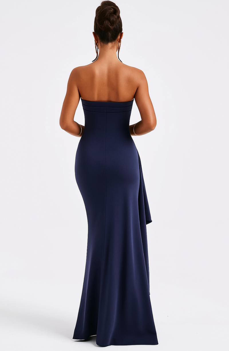 Scarlette — Twisted Off-Shoulder Maxi Dress