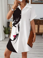 Clio - Loose Shirt Dress for Everyday Versatile Looks
