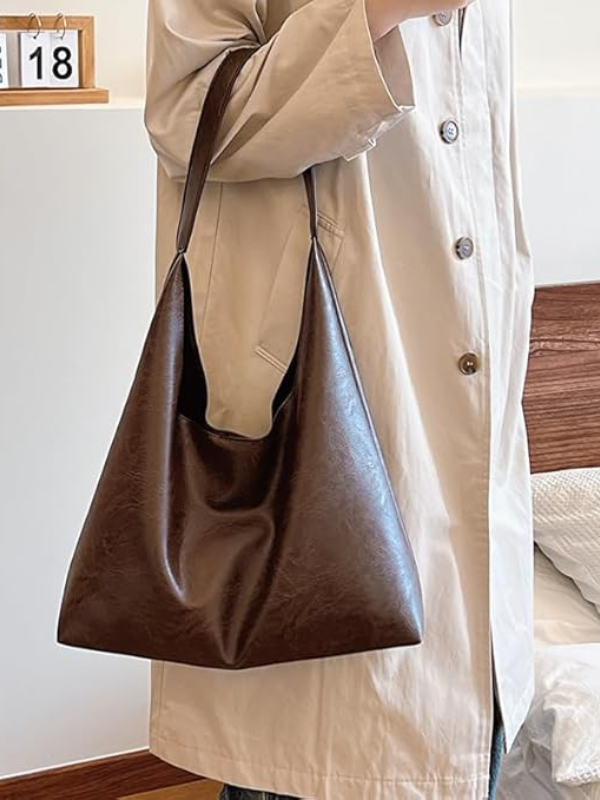 Emma - Leather Shoulder Bag PM