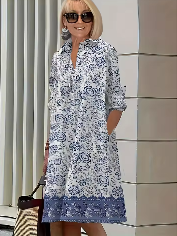 Clio - Loose Shirt Dress for Everyday Versatile Looks