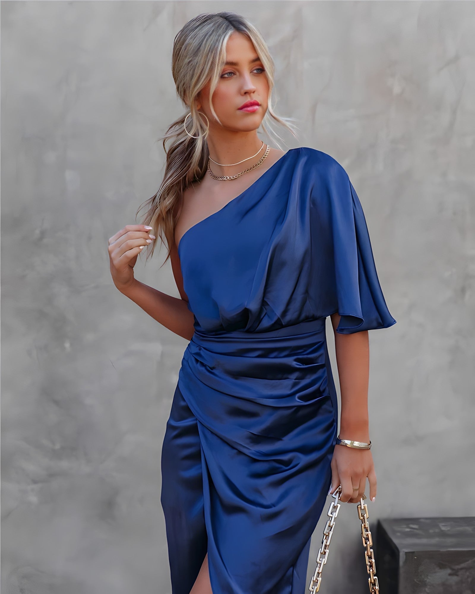Celeste - Silk Cocktail Dress