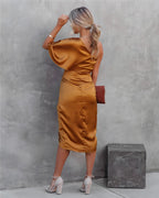 Celeste - Silk Cocktail Dress