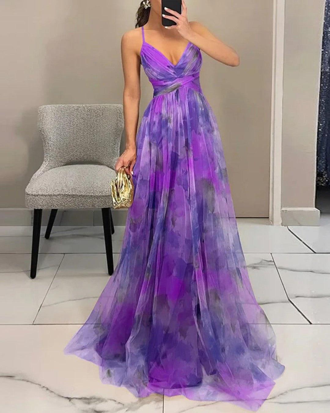 Esther — Floral Maxi Dress