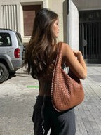 Arielle - XL Braided Shoulder Bag
