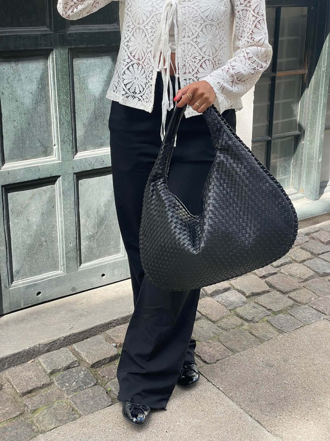 Arielle - XL Braided Shoulder Bag