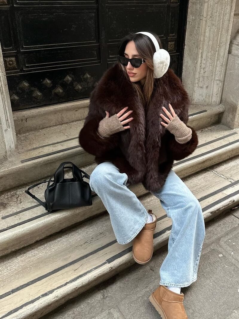 Dariana — Elegant Faux-Leather Shoulder Bag