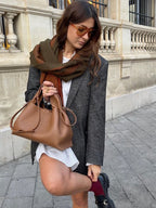 Dariana — Elegant Faux-Leather Shoulder Bag