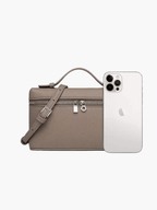 Ava - Faux-Leather Shoulder Bag