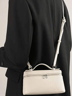 Ava - Faux-Leather Shoulder Bag