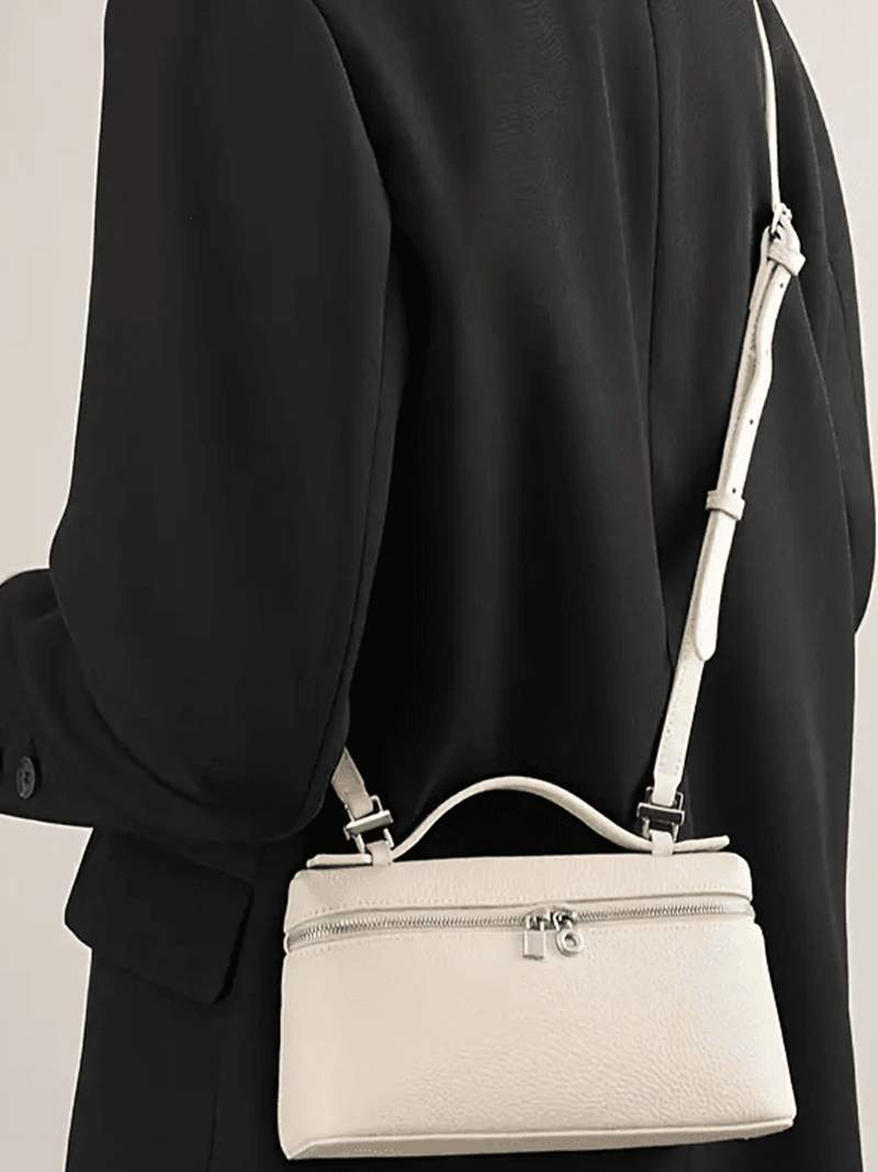 Ava - Faux-Leather Shoulder Bag