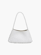 Aira - Braided Faux-Leather Bag
