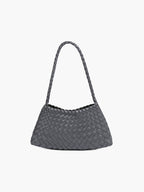 Aira - Braided Faux-Leather Bag