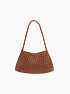 Aira - Braided Faux-Leather Bag