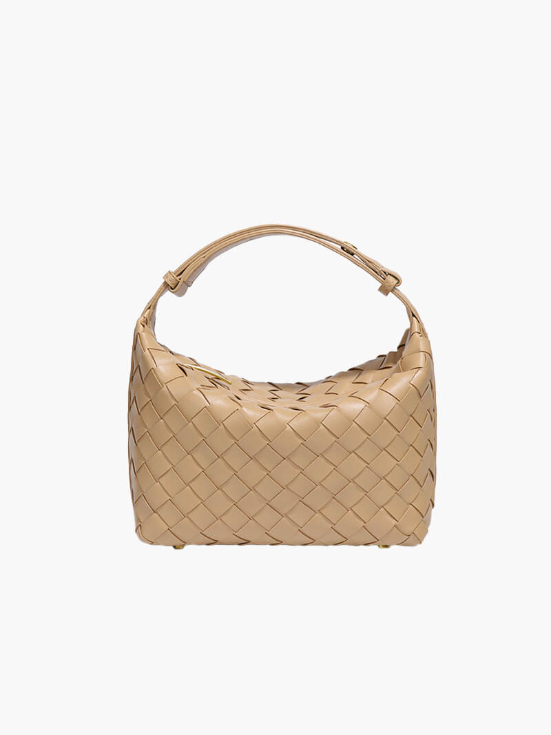 Fenella - Mini Braided Faux-Leather Bag