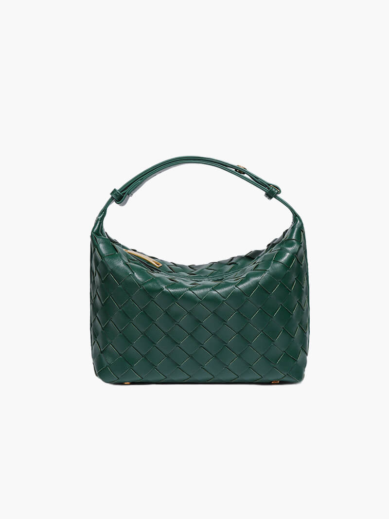 Fenella - Mini Braided Faux-Leather Bag
