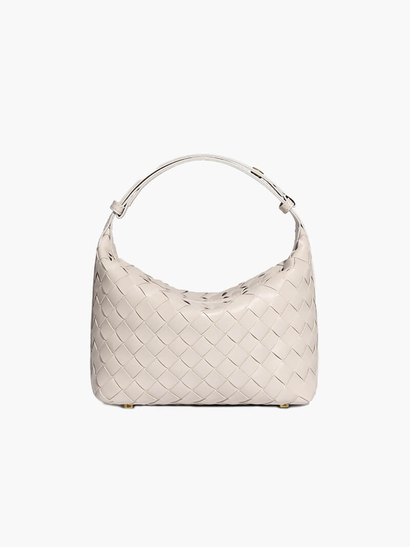 Fenella - Mini Braided Faux-Leather Bag