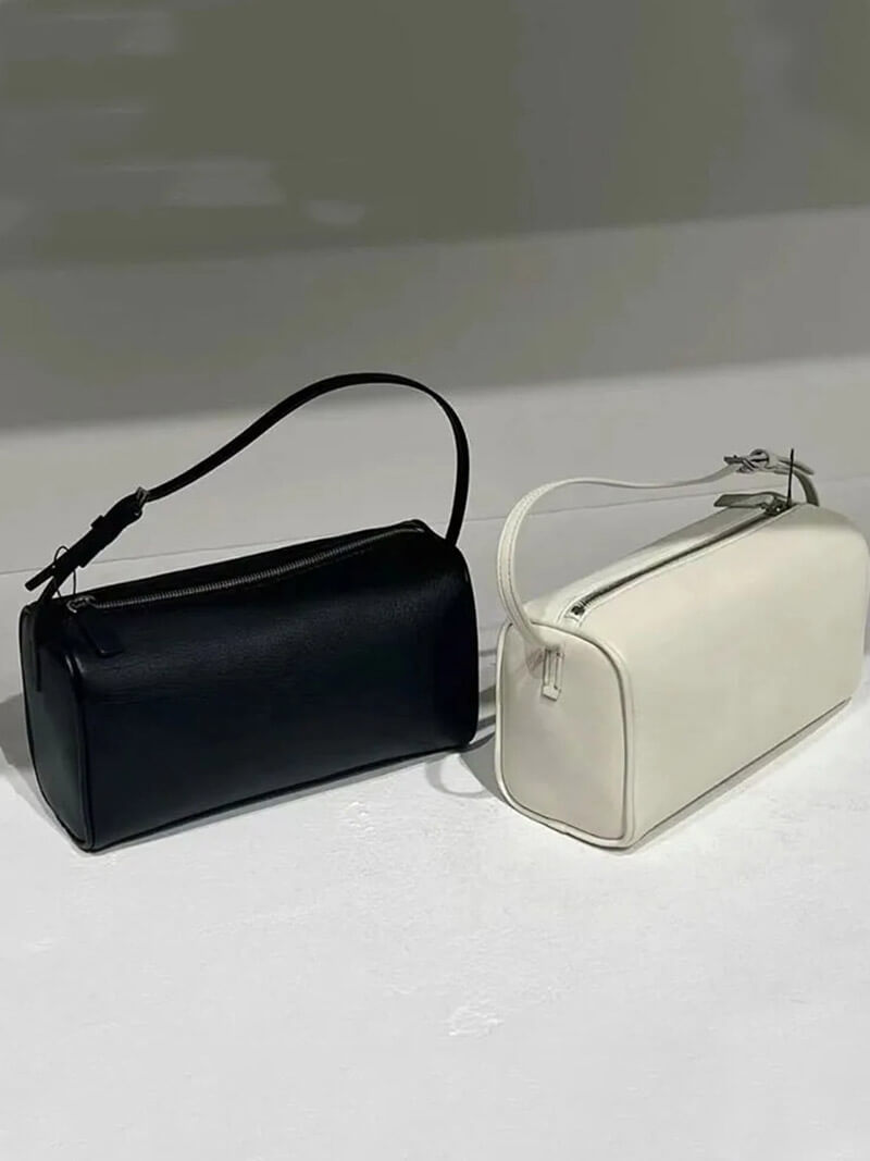 Ella - Patent Leather Shoulder Bag with Western Accent