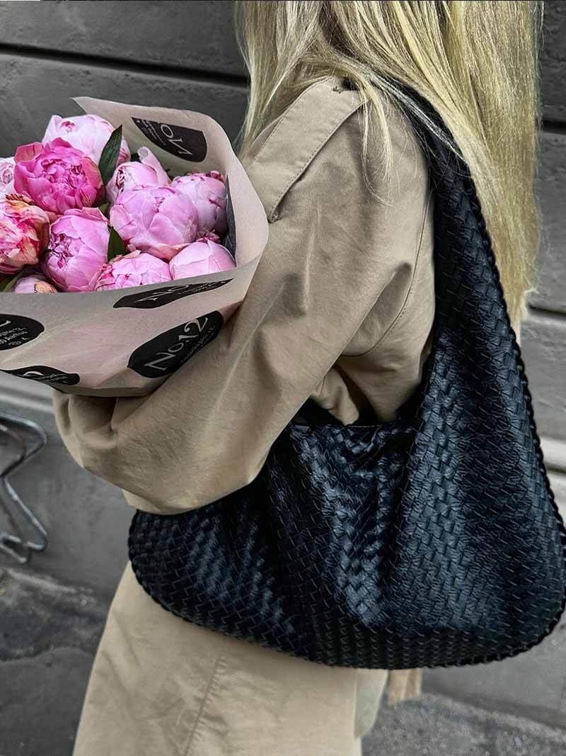 Arielle - XL Braided Shoulder Bag