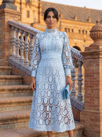 Capricornio — Lace Midi Dress