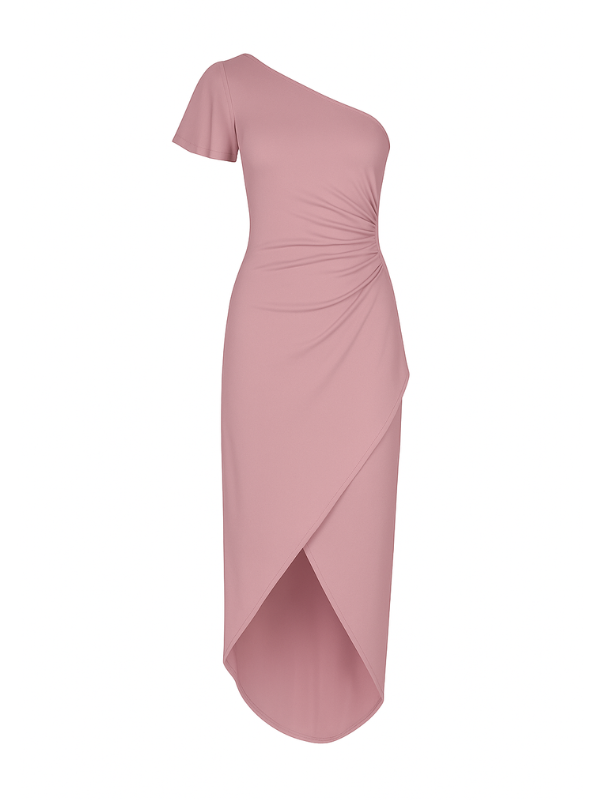 Alice - One-Shoulder Dress with Ruffle