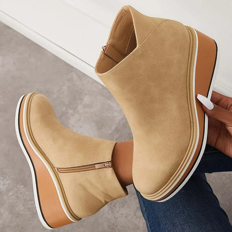 Bella — Elegant Wool-Lined Boots
