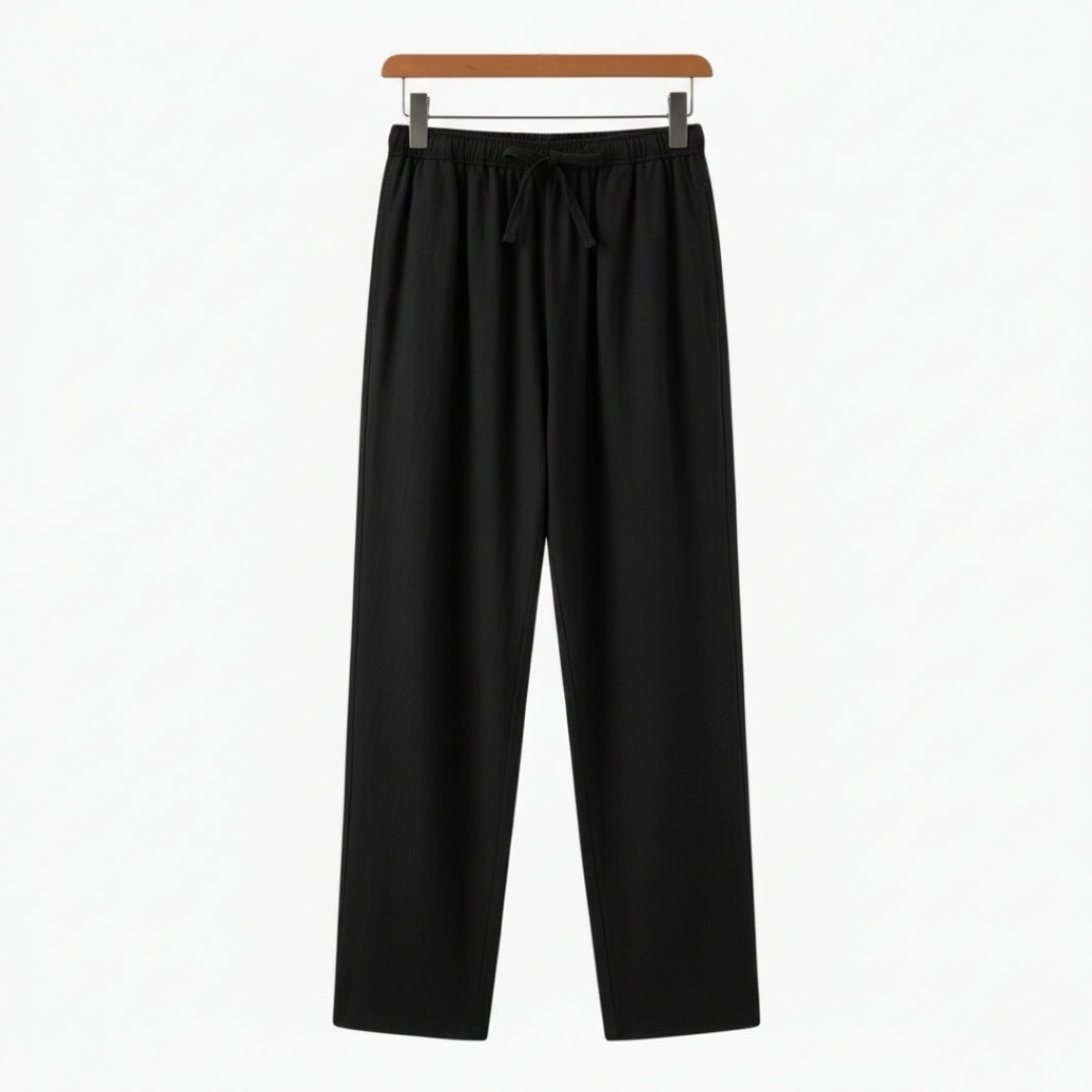 Fez - Linen Trousers (Oversize Fit)