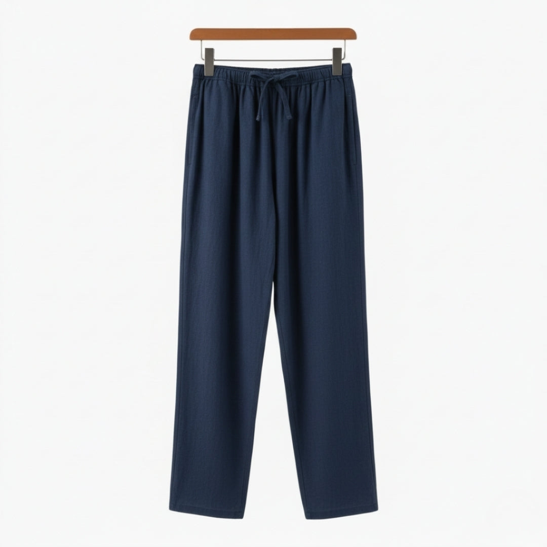 Fez - Linen Trousers (Oversize Fit)