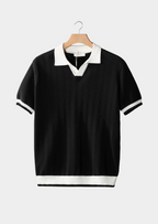 NOBA Contrast Textured Polo