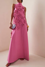 Adeline - Floral Elegance Maxi Dress
