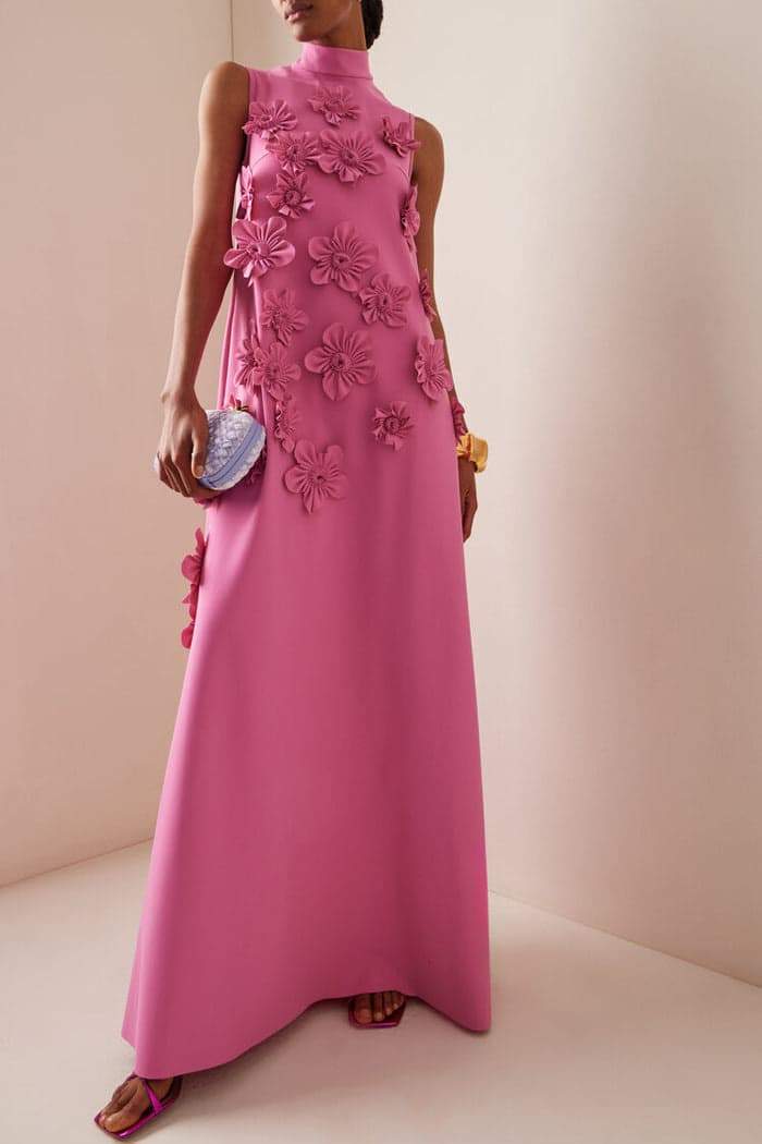 Adeline - Floral Elegance Maxi Dress