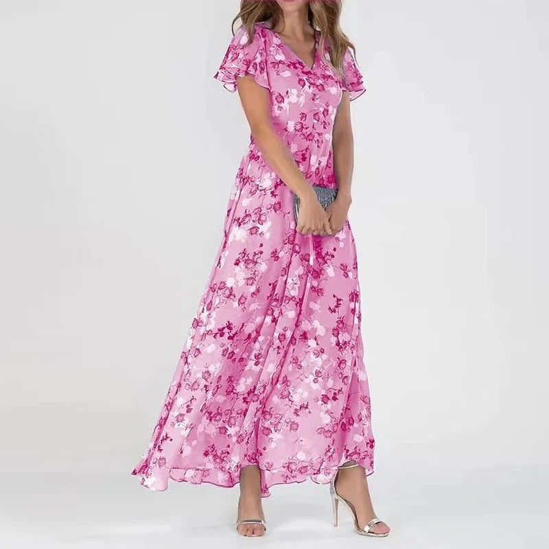 Ophelia - Elegant Midi Dress for Women