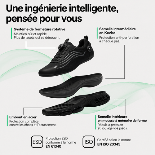 BLITZ® S3 Pro™ | Protection maximale. Confort toute la journée