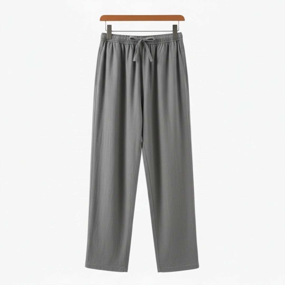 Fez - Linen Trousers (Oversize Fit)