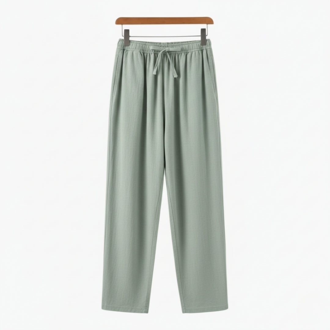 Fez - Linen Trousers (Oversize Fit)